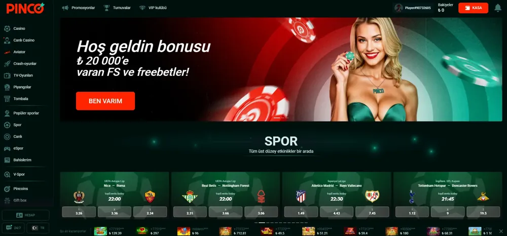Destek Hizmeti Pinco